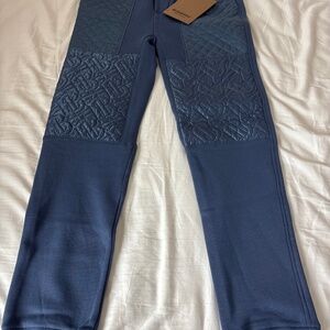 Burberry Joggers Boys Kids Youth Size 12 blue Sweatpants